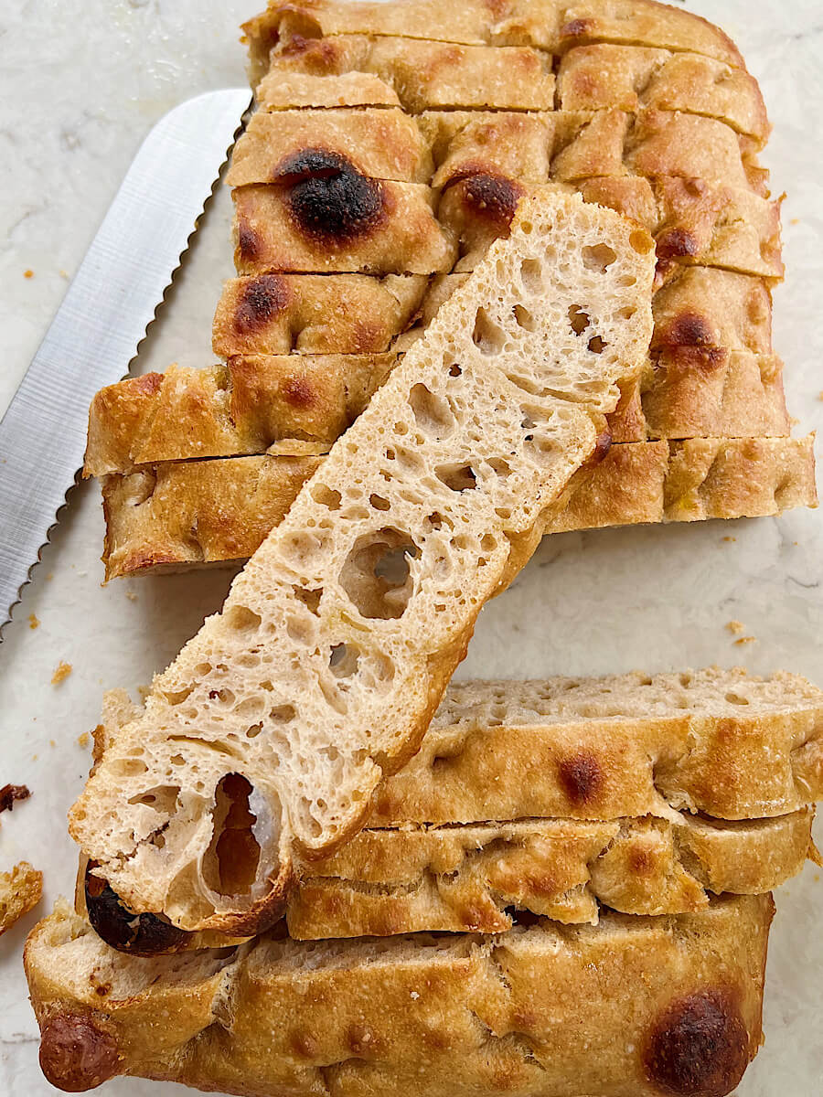 the best sourdough focaccia bread recipe