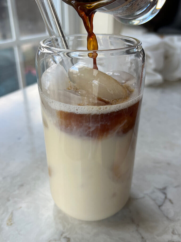 spanish iced latte recipe with espresso
