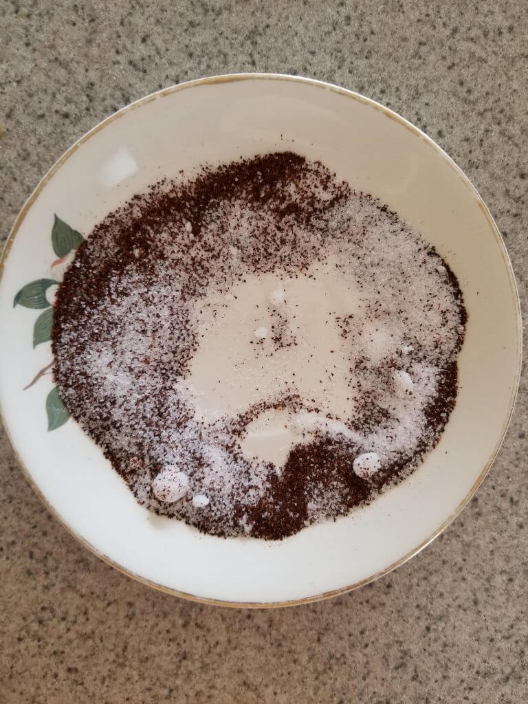 chili salt mixture for the margarita salt rim