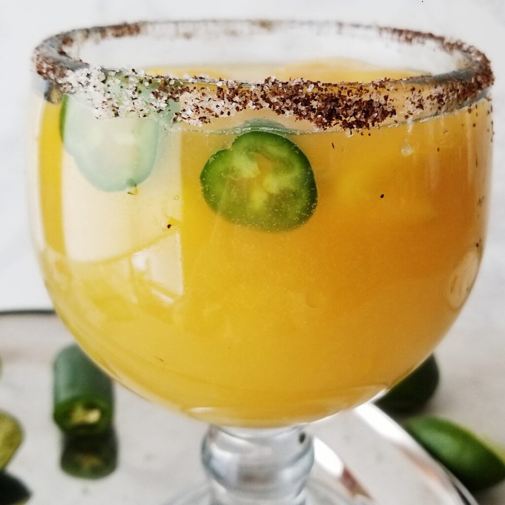 Spicy margarita mocktail recipe