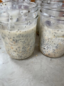 Strawberries and cream overnight oats recipe 6