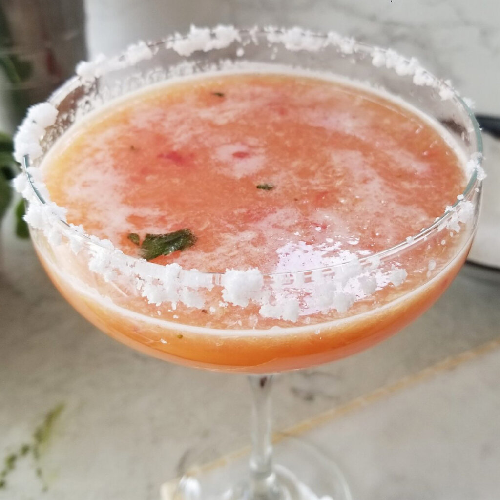 Strawberry margarita mocktail recipe