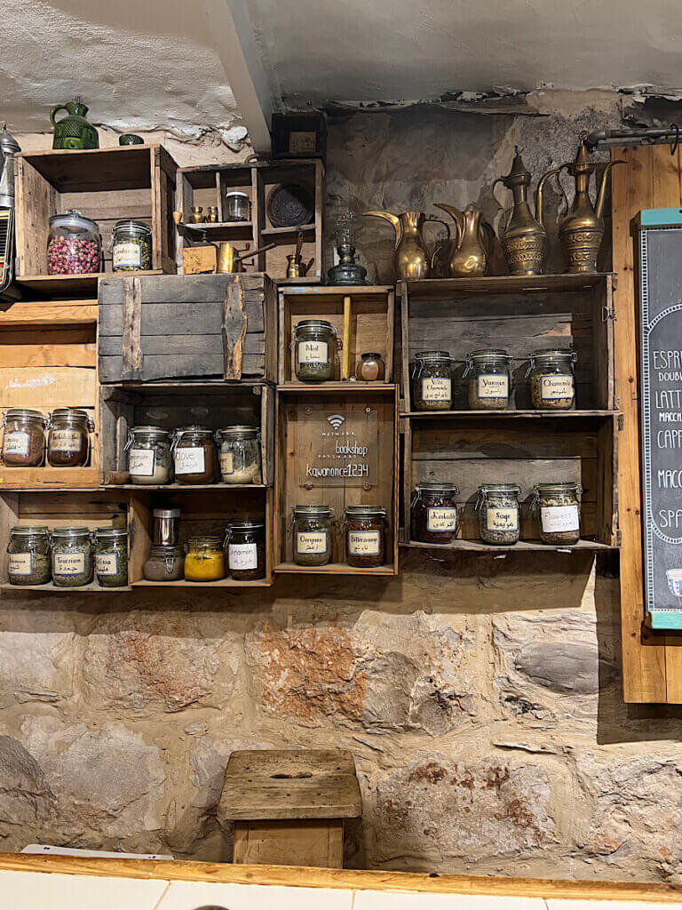 coffee shop in Madaba Jordan
