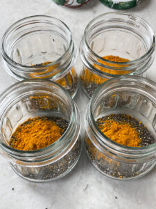 golden chia pudding