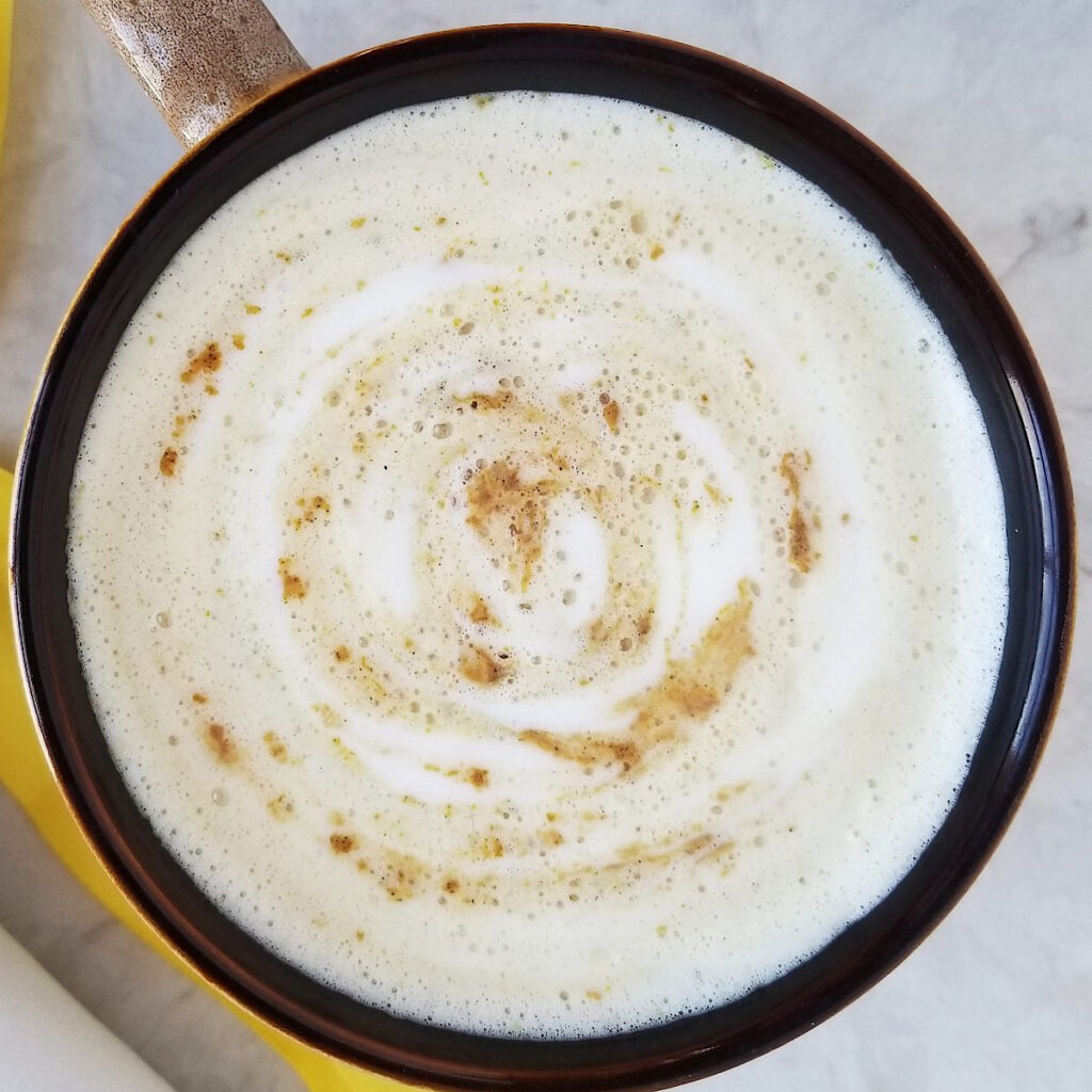 Turmeric latte recipe