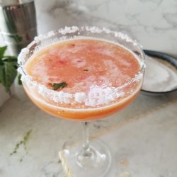 virgin strawberry basil margarita