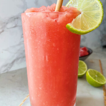 healthy watermelon slushie recipe