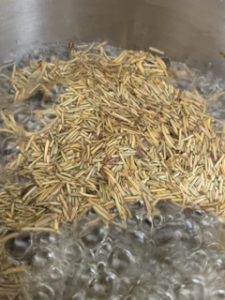 rosemary simple syrup for st germain cocktail
